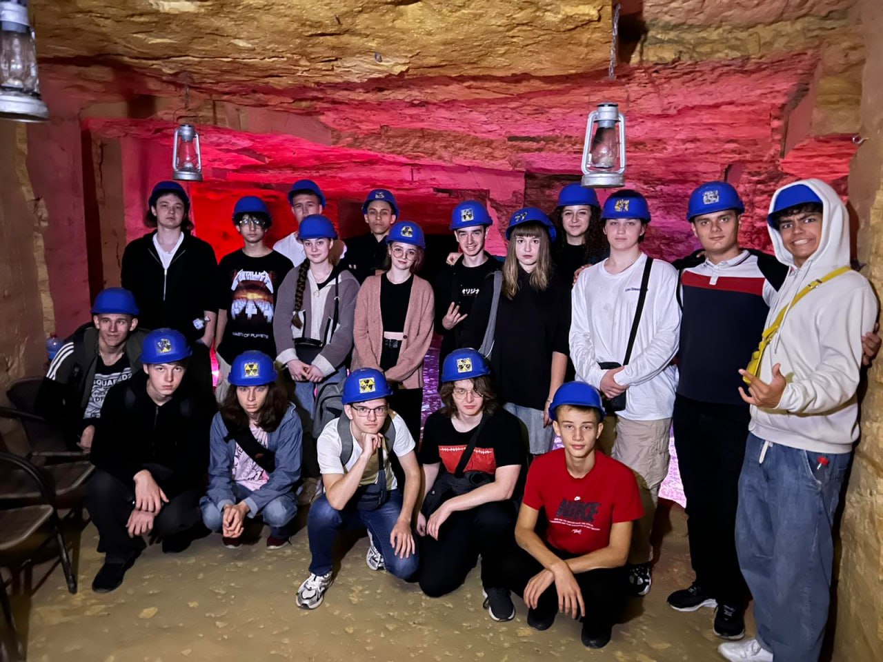 Excursion of group 3KB-03 students to the Odesa catacombs