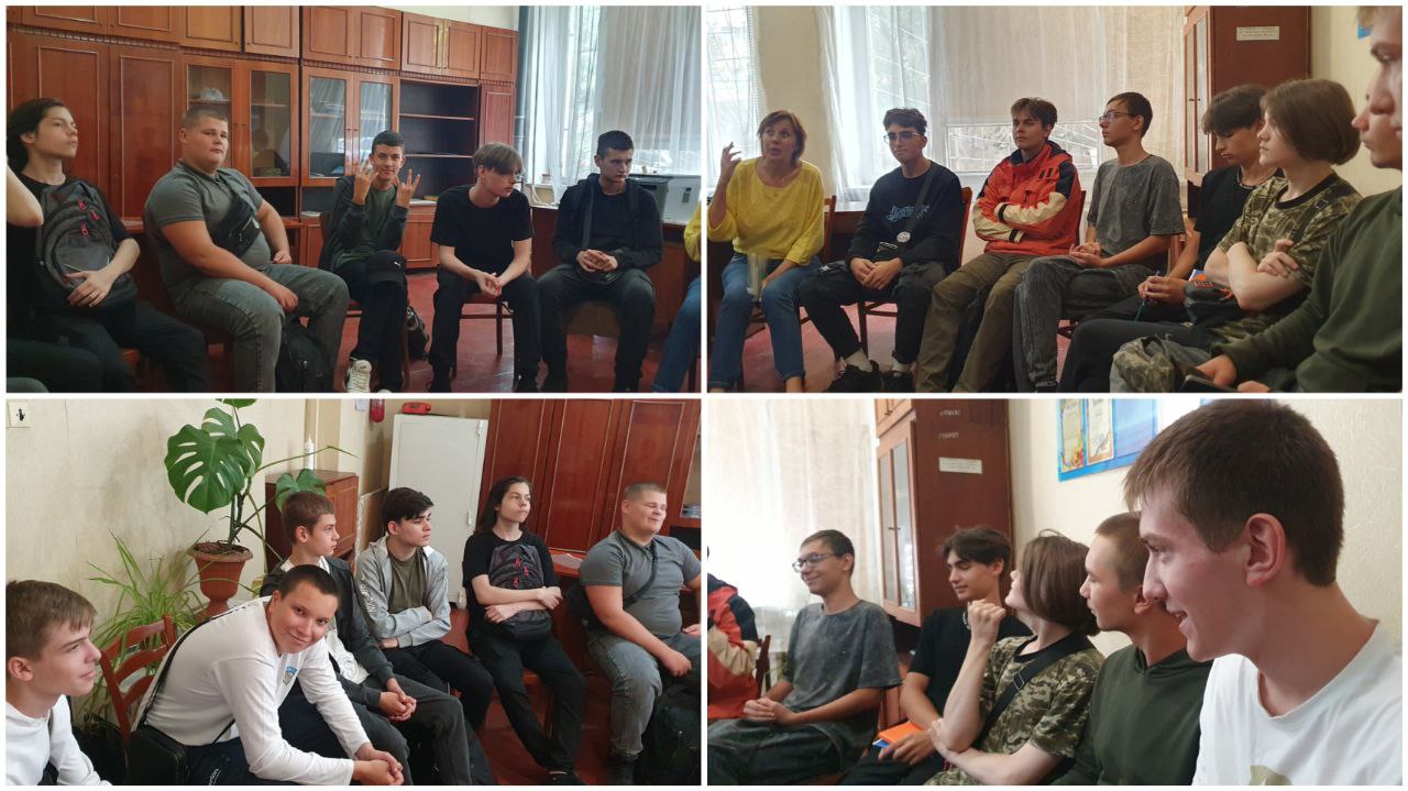 Training session with students of group KS-61