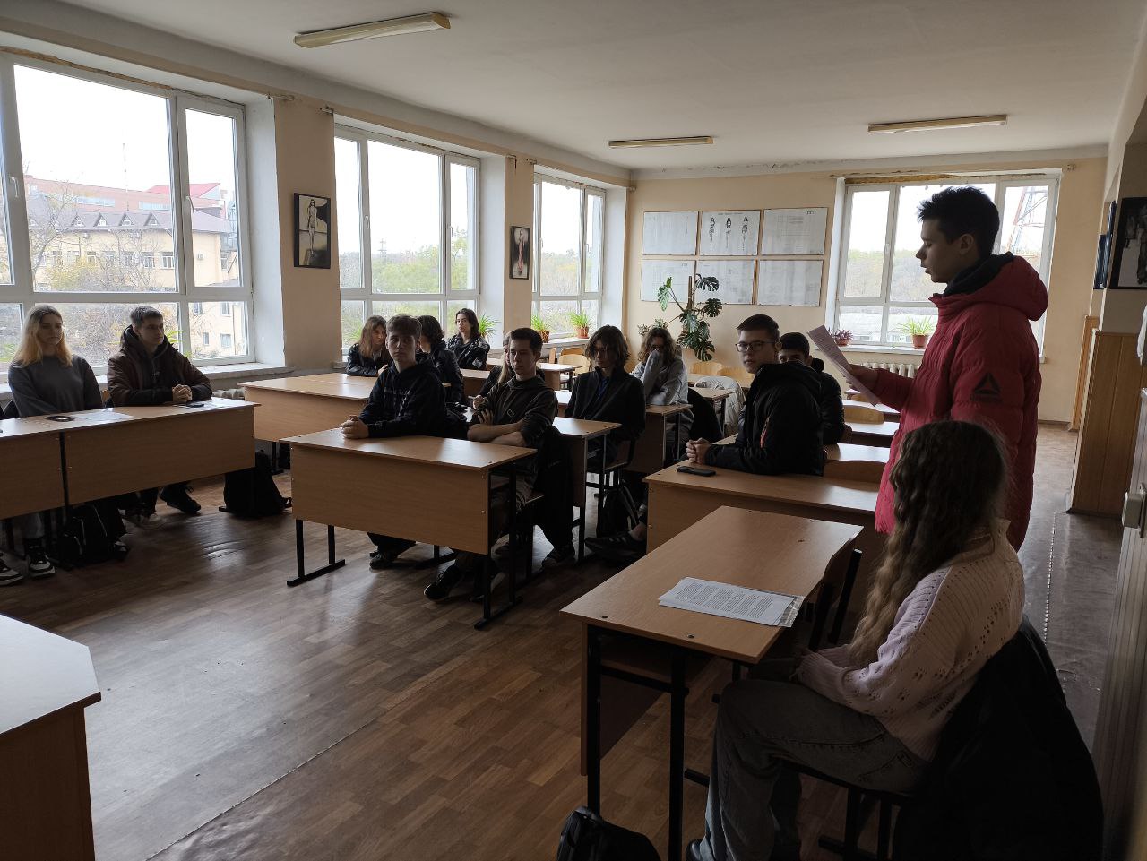Educational event on the history of Ukraine in group 2RP-10