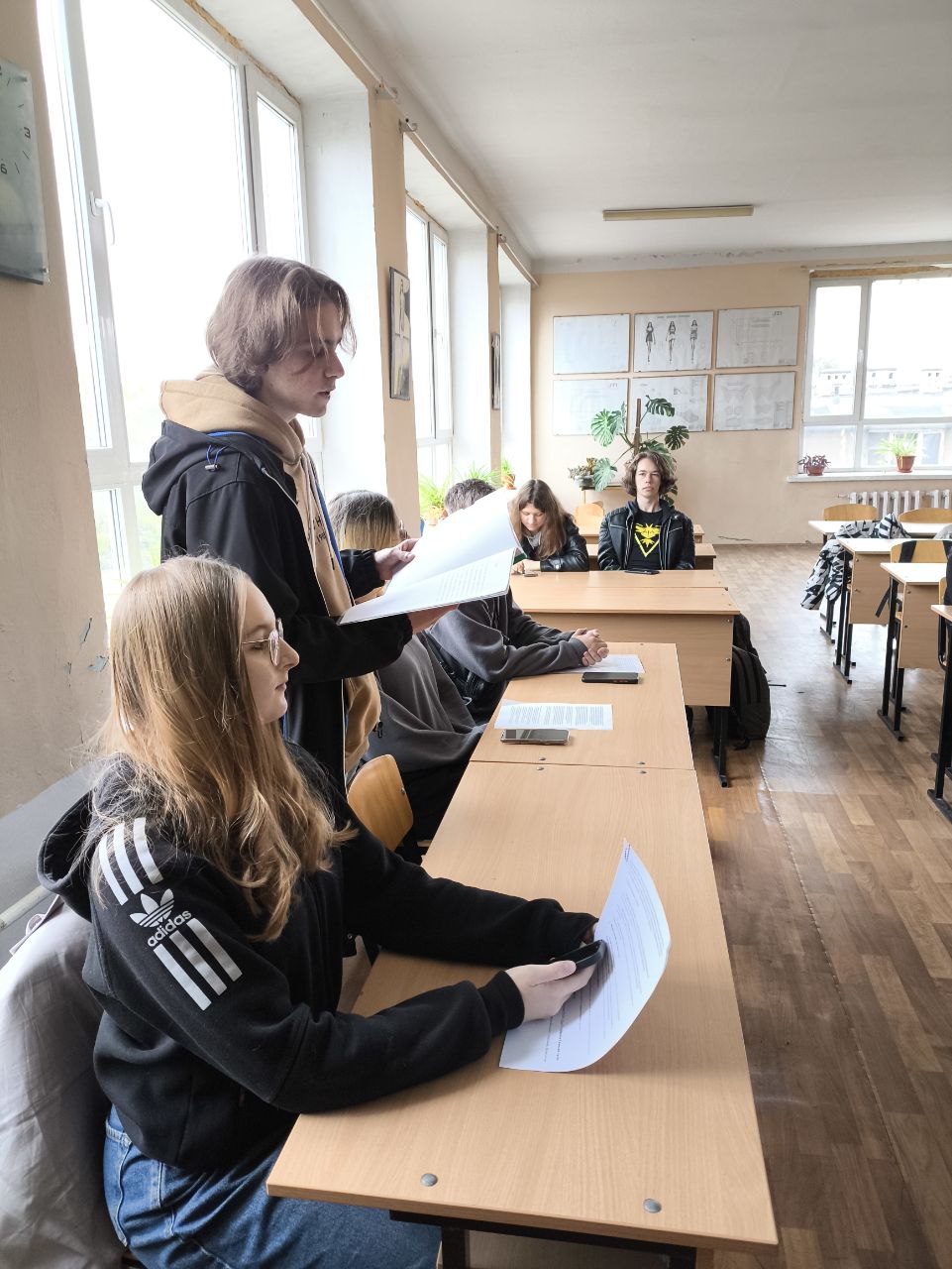 Educational event on the history of Ukraine in group 2RP-10