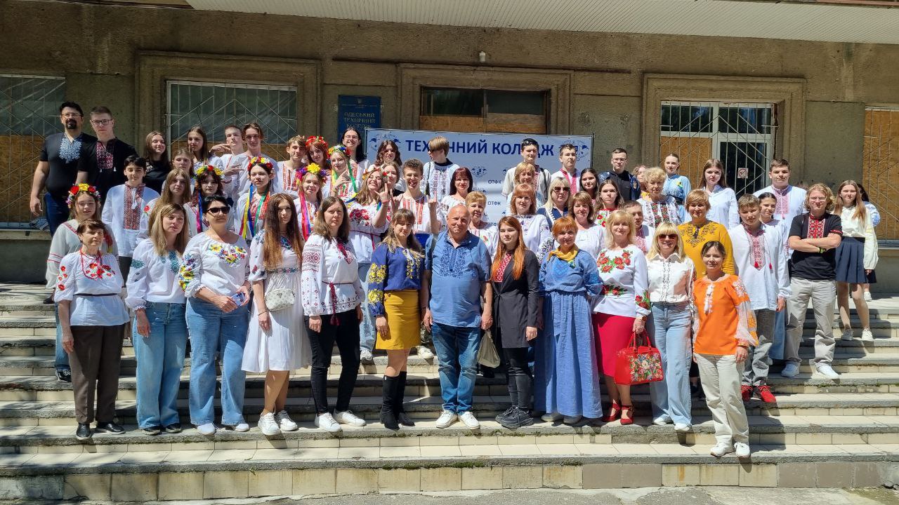 Celebrating Vyshyvanka Day at OTPC ONTU