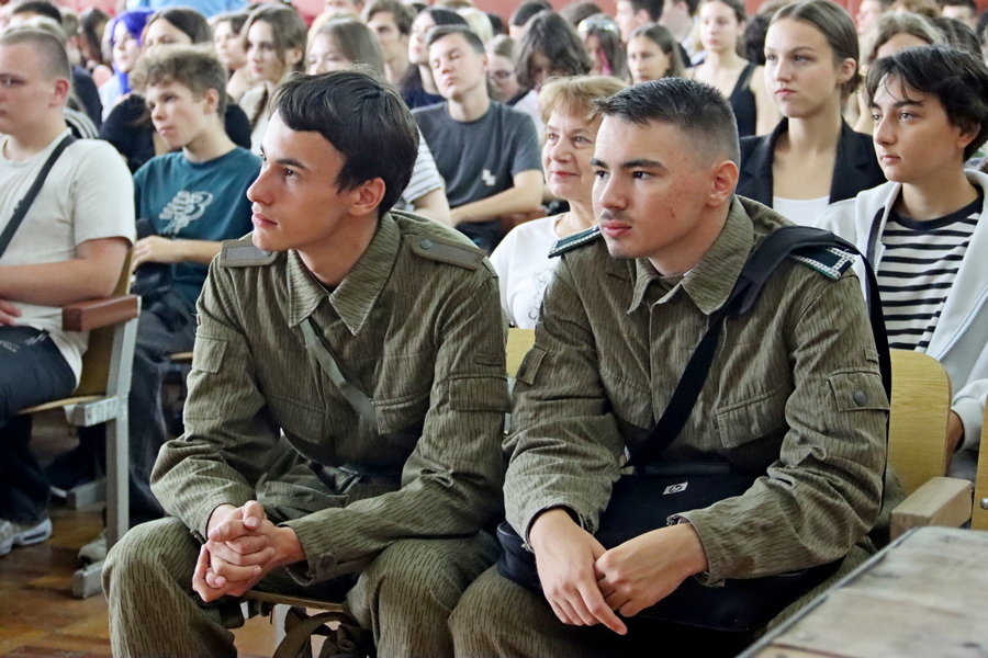 Guardsmen of the Odesa region meet students of OTPC ONTU