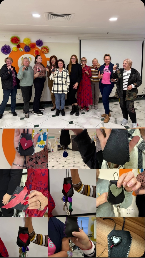 Creative workshop on making key holders