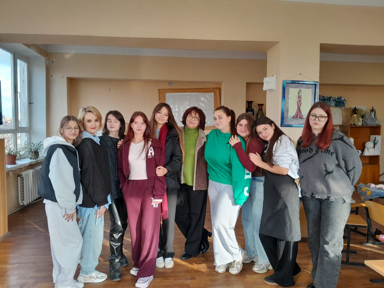 Master class with the artist Olha Nykytenko