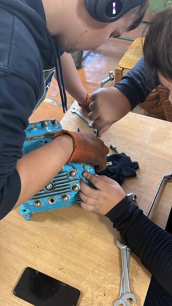 Training measuring and design placement in the workshops