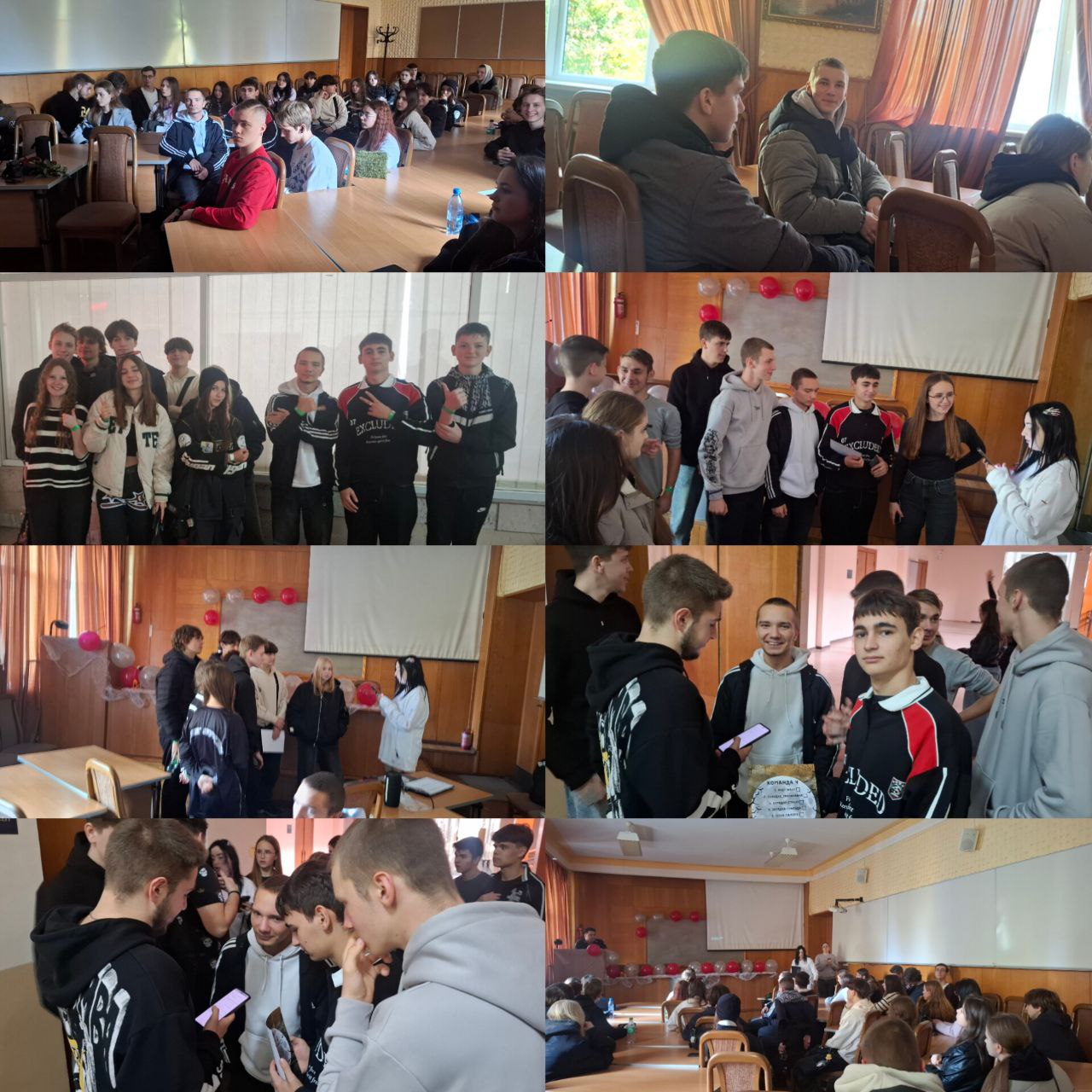 Участь студентів у квесті - Хелловін у коридорах. Містичні таємниці