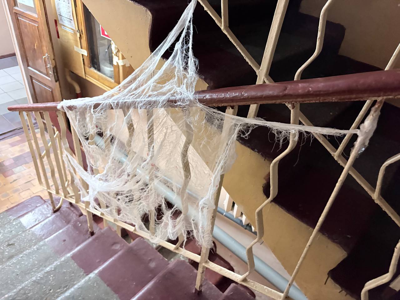 Halloween in the college dormitory!
