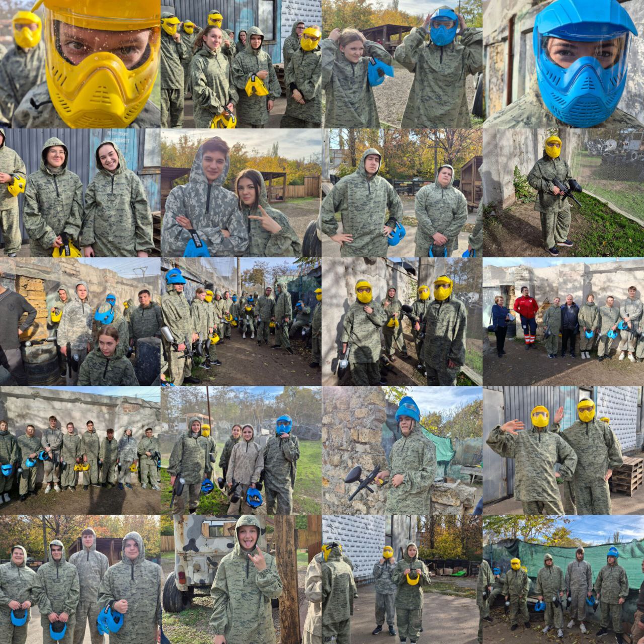 Пейнтбол, драйв і підтримка!