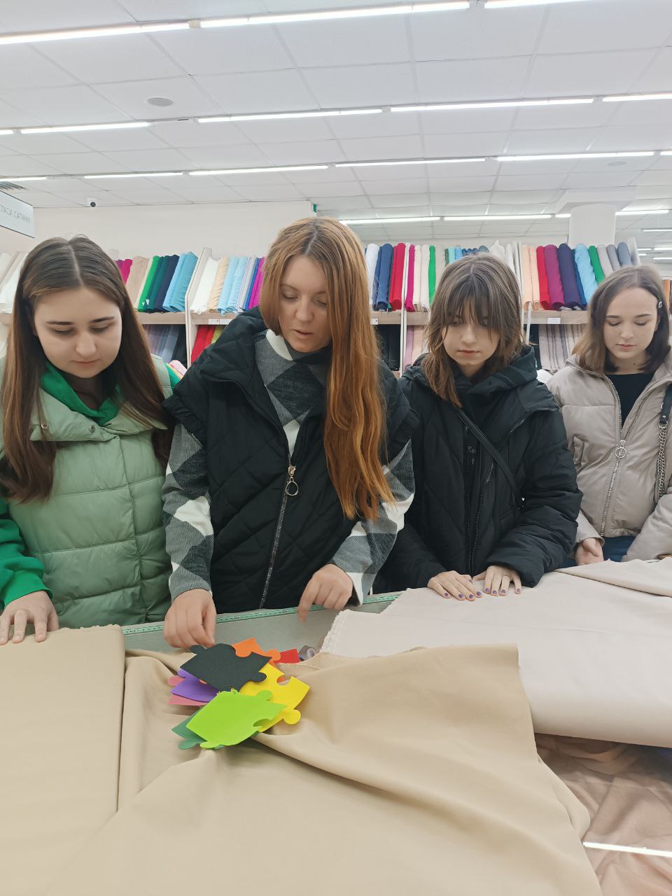 Students’ Visit to the COUTURIER Store During Their Placement