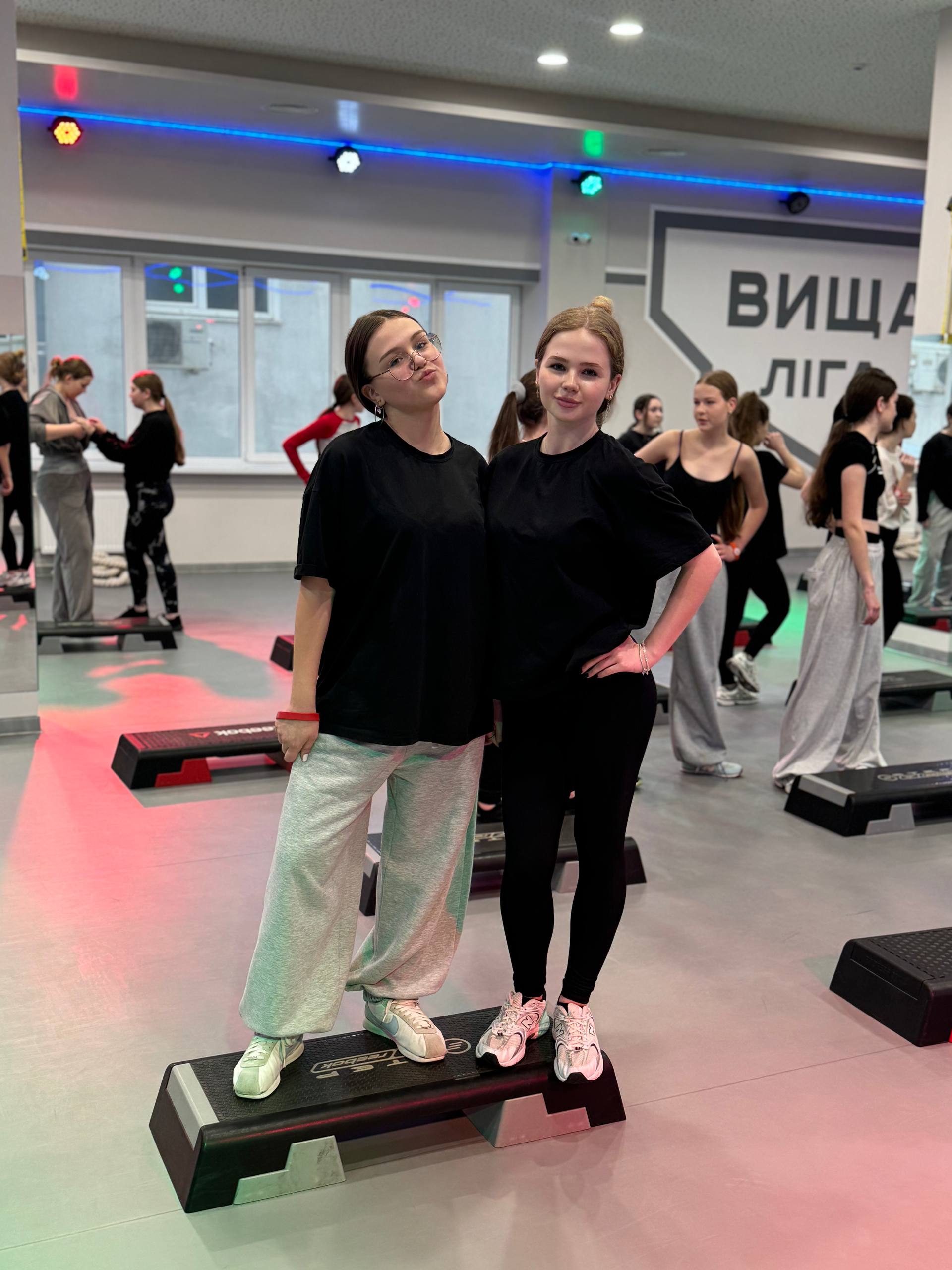 DJ Step Up fitness event for our college's students