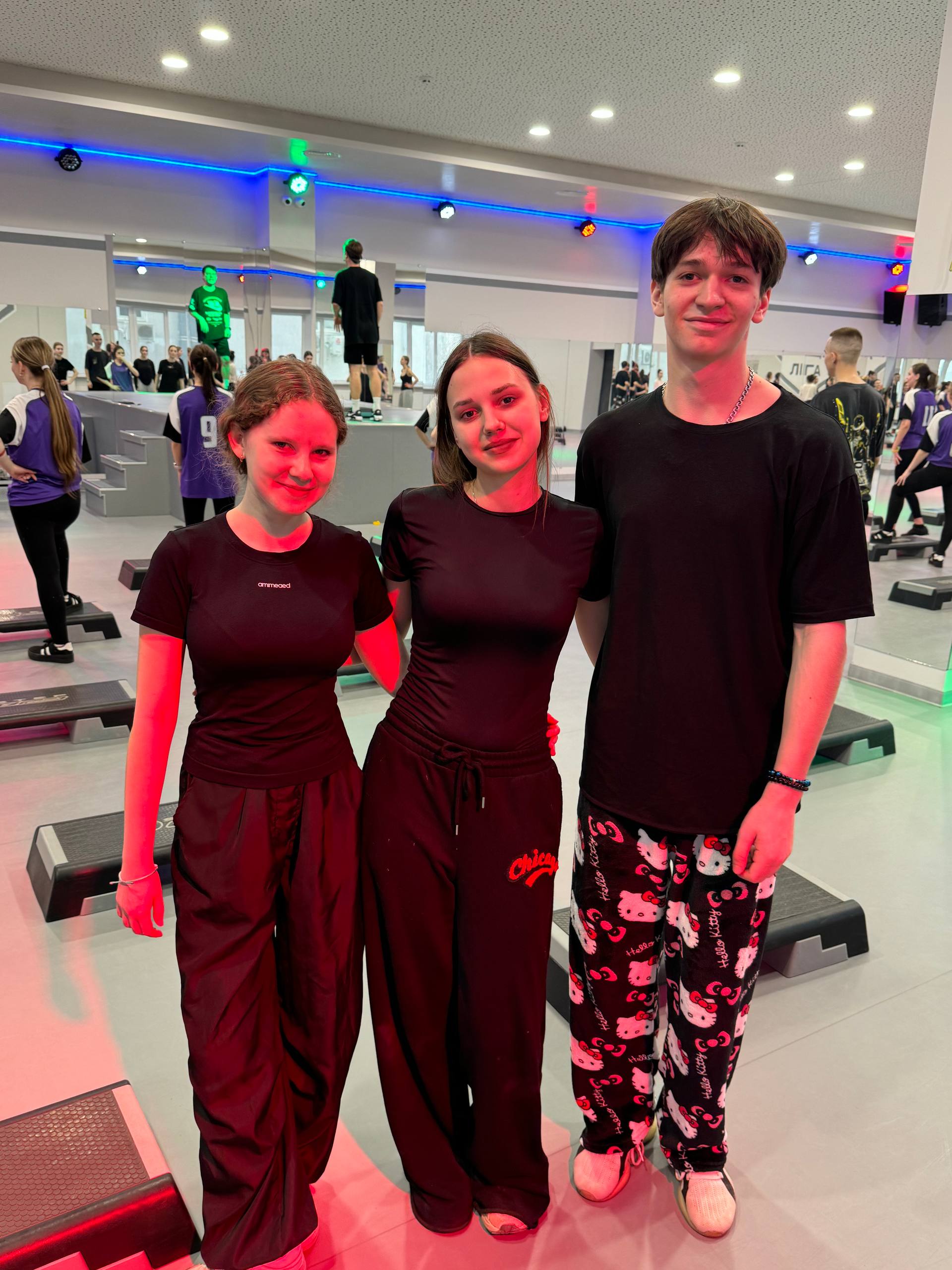 DJ Step Up fitness event for our college's students