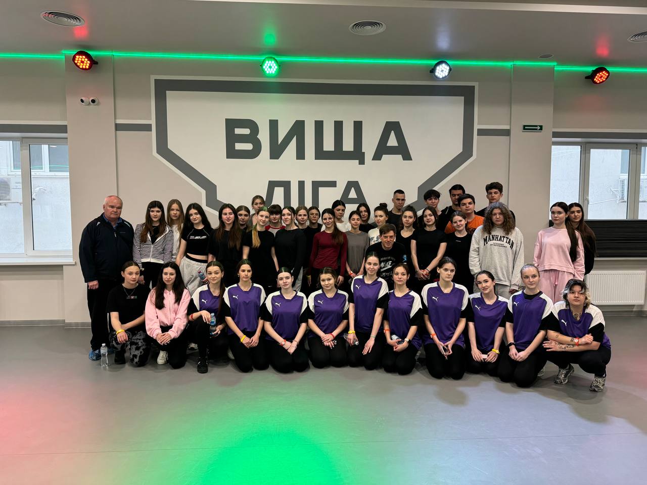DJ Step Up fitness event for our college's students