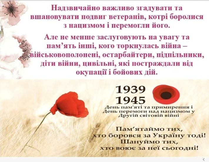 Educational class hour dedicated to Remembrance Day