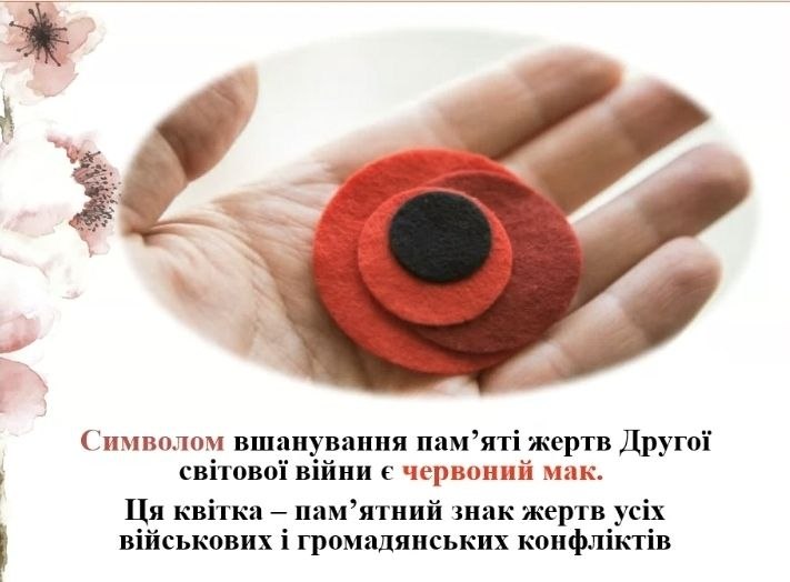 Educational class hour dedicated to Remembrance Day