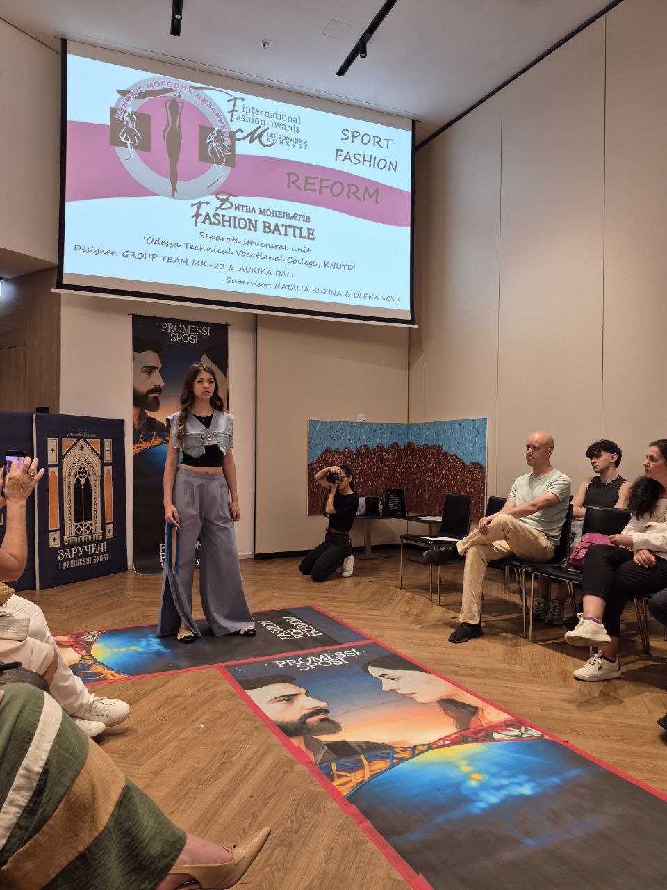 Головна подія проєкту Fashion For Freedom у Sheraton Milan San Siro
